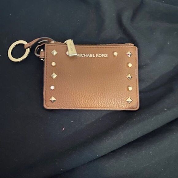 Michael Kors Jet Set Studded Coin wallet - Picture 1 of 7
